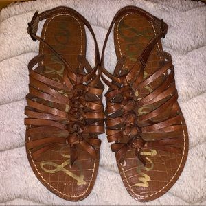 3/$15 Sam Edelman Brown Sandals 8
